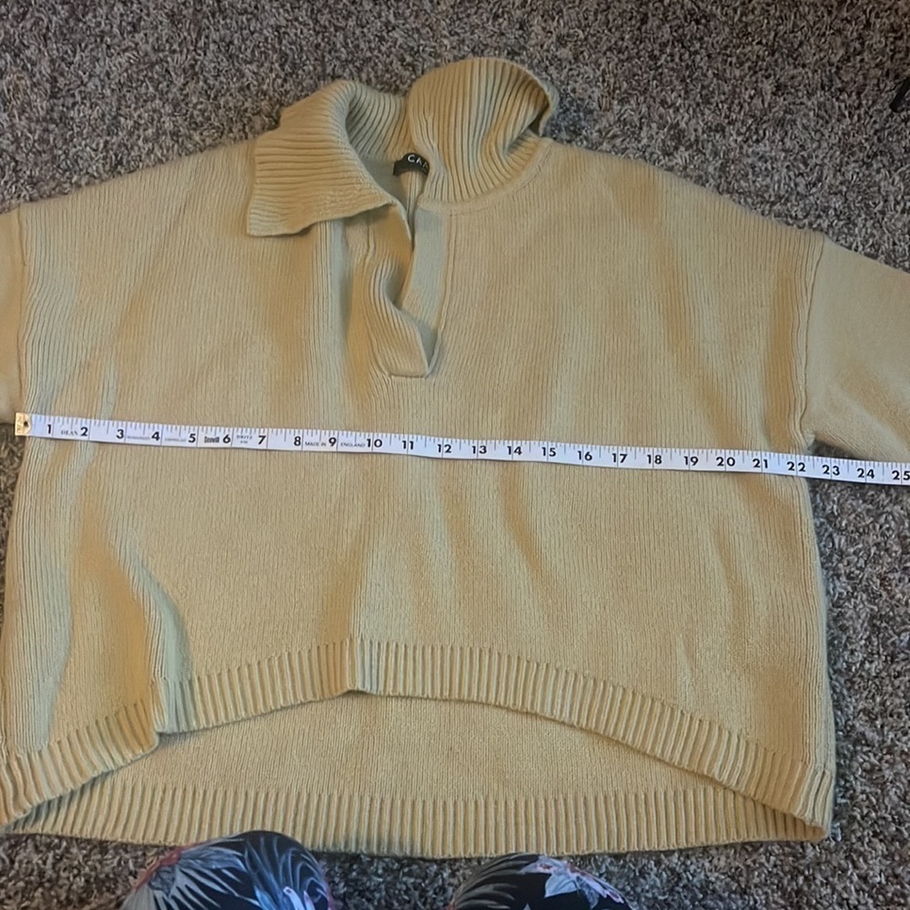 Caara Mustard Sweater L - Picture 5 of 9